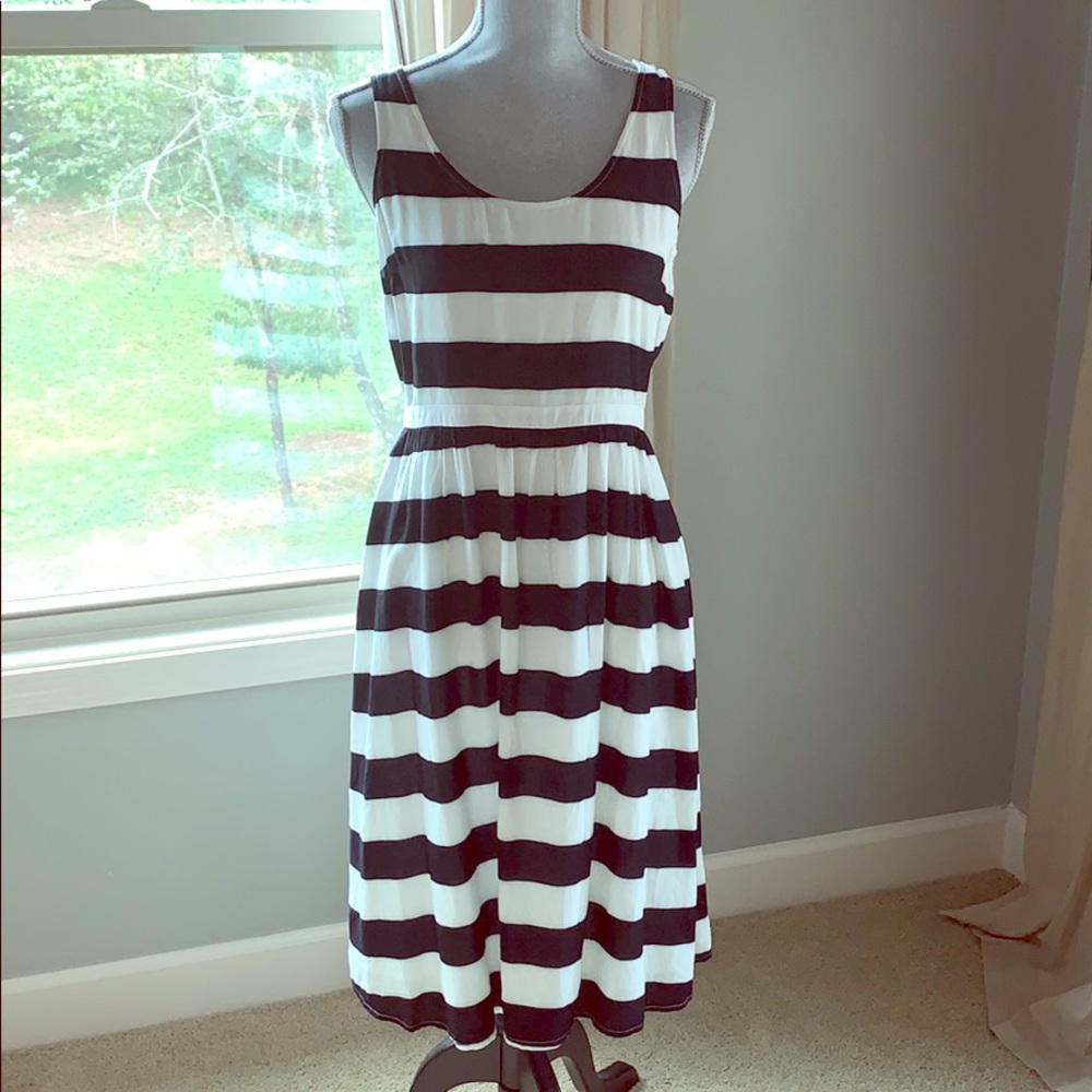 Old Navy Striped Midi Dress